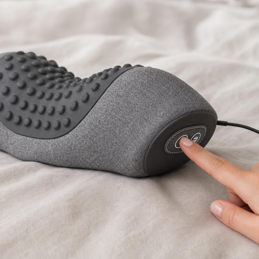 Nyrora heated neck relaxer pillow
