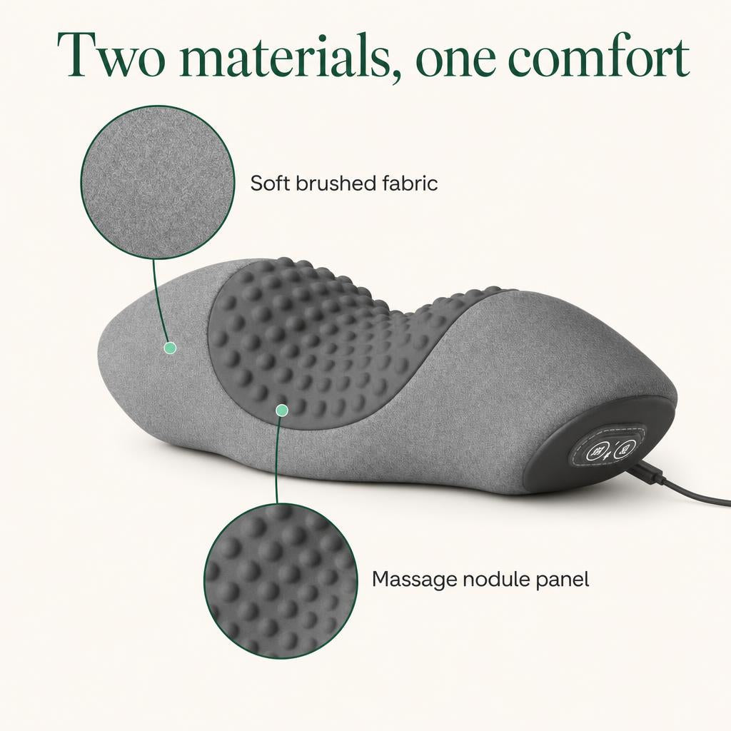 Nyrora heated neck massage pillow benefits
