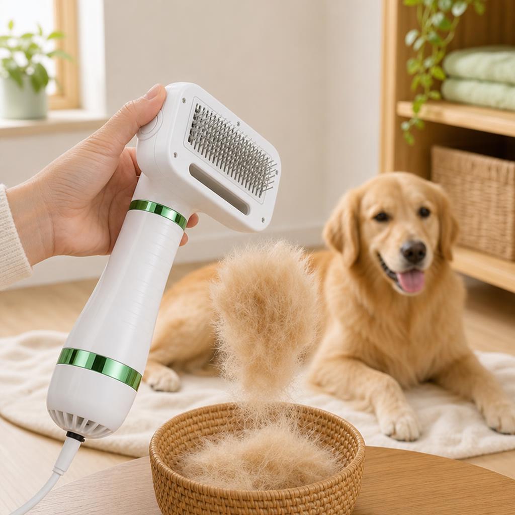 Click and release the fur